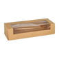 Sushi Box S mit Sichtfenster (19,5x7x4,5cm, 100 Stück)